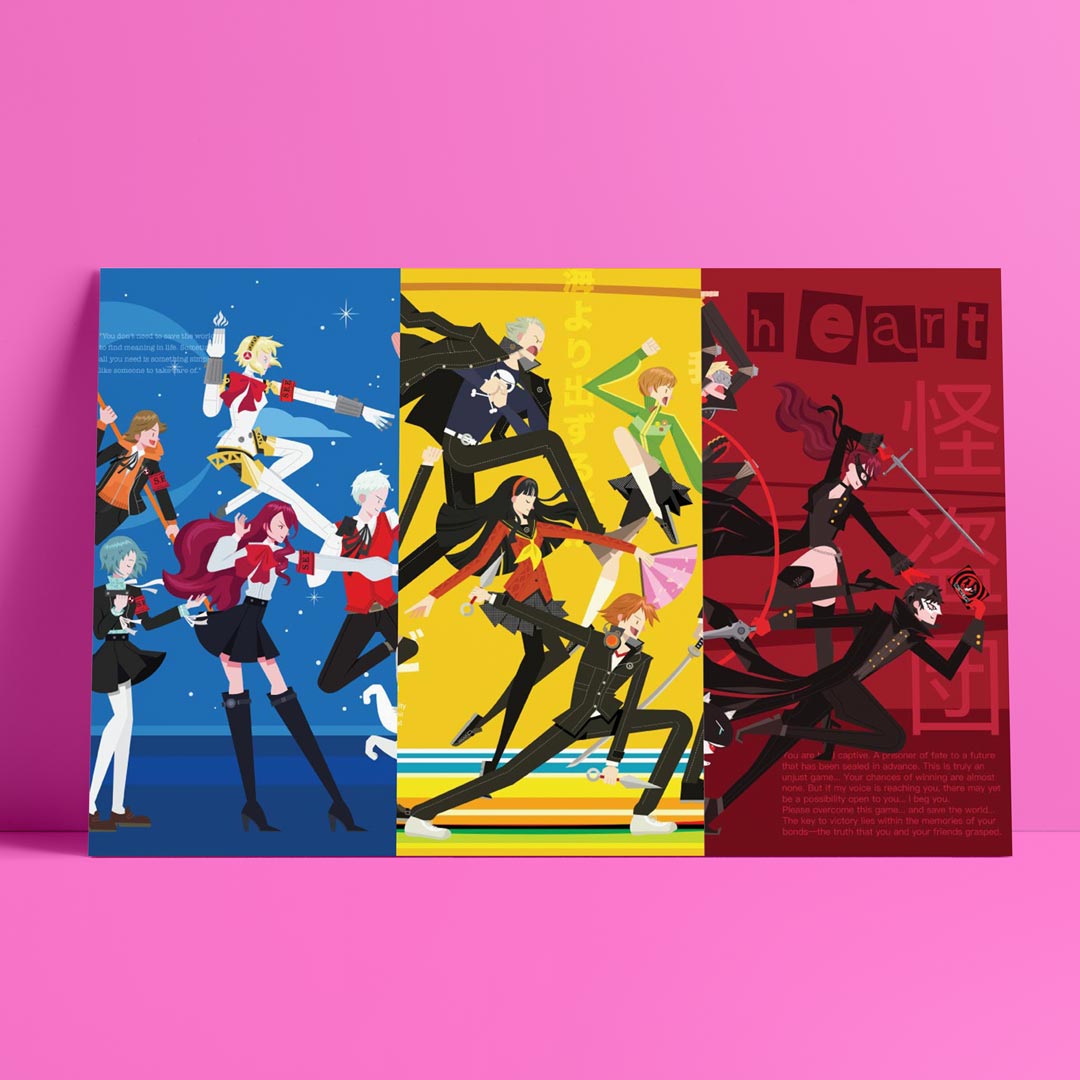 Blue Yellow Red Set