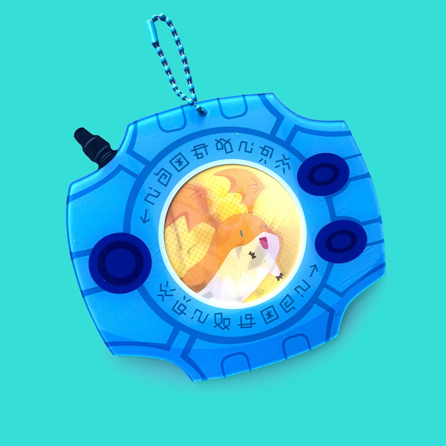 Lenticular Digivice Keychain