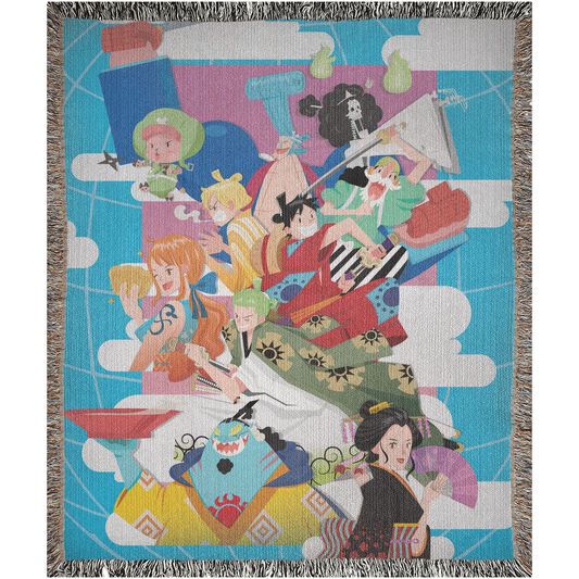 Japanese Pirates Woven Art