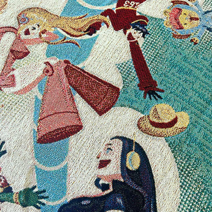 Future Pirates Woven Art