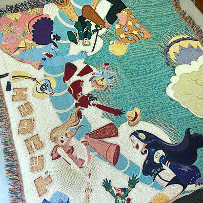 Future Pirates Woven Art